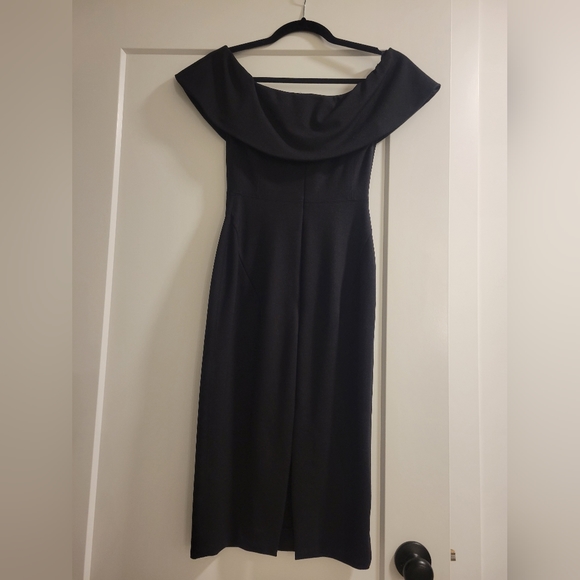 Aritzia Babaton Ruslan Dress/Size2/Black - Picture 4 of 5